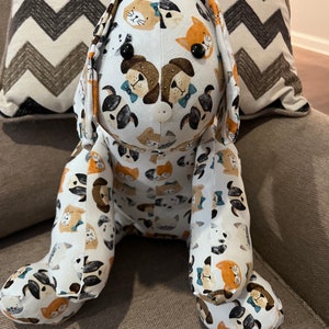 Memory dog/memory dog from clothing/ memory bear from shirt/memory animal/memory dog for loved one/in memory bear/memorial animal/tshirt dog