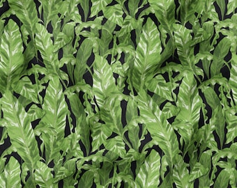 Tropical Leaves Seamless Pattern Digital Download Pink Pastel Botanical Nature Botanic Jungle Green Plants Fabric Illustration Wallpaper
