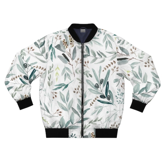 mens floral windbreaker