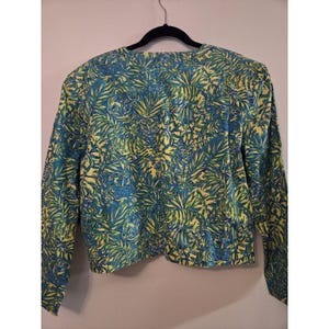 Vintage Lilly Pulitzer cropped jacket-size 14 image 5