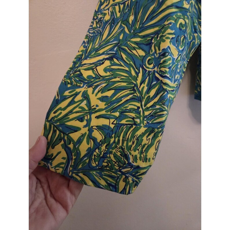Vintage Lilly Pulitzer cropped jacket-size 14 image 4