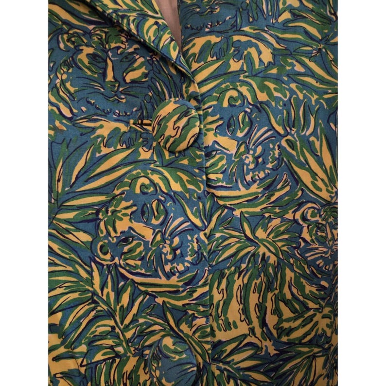 Vintage Lilly Pulitzer cropped jacket-size 14 image 3