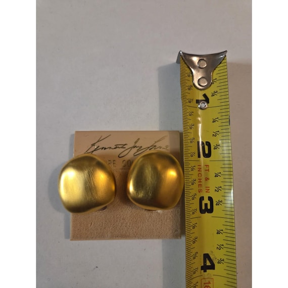 Vintage Kenneth J Lane clip on earrings - image 5
