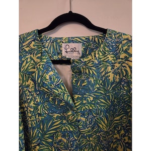 Vintage Lilly Pulitzer cropped jacket-size 14 image 1