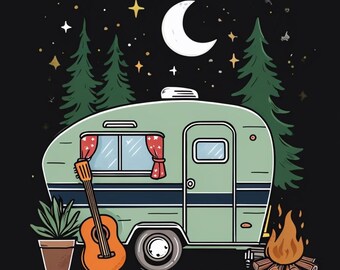 Starry nights camping