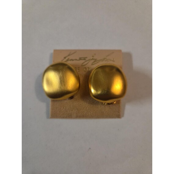Vintage Kenneth J Lane clip on earrings - image 1