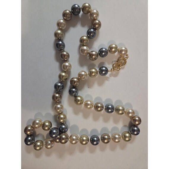 Vintage Kenneth J. Lane beaded necklace - image 1