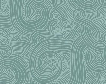 Just Color - Color Swirl - Color Tonal - Studio E - 1351 Slate Blue-Gray - Priced by the half yard