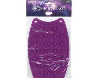 Quilter Iron Rest - Galaxy Notions Silicone Pad - Dark Purple  - Sold by the each