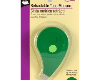 Dritz 835 Retractable Tape Measure with Ergonomic Design 60-Inch/ 152cm -- 3/8 inch wide - sold by the each