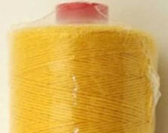 Aurifil 12wt Wool Thread - Yellow 8135 - Wool Lana Acrylic/Wool Embroidery & Quilting Thread 12 wt - 50% wool