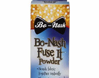 Fuse IT Powdered Bo Nash 2oz Fusible Bonding Agent - BO 1002 - Confetti Quilt - Fabric Mending - Fabric Patch - Applique