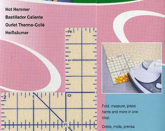 Hot Hemmer Curved Pressing Tool  - From Press Perfect by Joan Hawley for Clover Needlecraft - 7806 cv