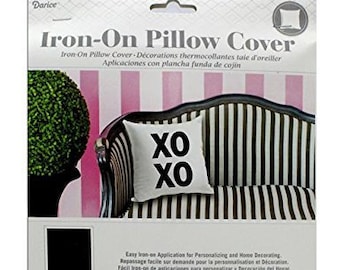 Pillow cover and iron on transfer - choose your pillow color and your iron on transfer design