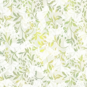 Vine Green 6UN 2 - From the Unicorn Collection - In The Beginning Jason Yenter - Priced by the 1/2 yard