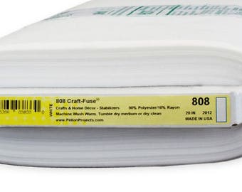 Pellon® 808 Craft-Fuse® Iron On Interfacing Stabilizer - Priced by the Yard, 20-Inch Wide