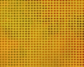 Dit Dot Evolution Fabric - 1DDE18 Sunflower Marble Fabric - In the Beginning Fabric - Priced by the 1/2 yard