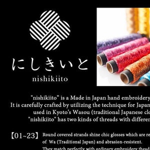 Lecien Nishikiito Metallic Embroidery Floss - 20 (Hachimitsu