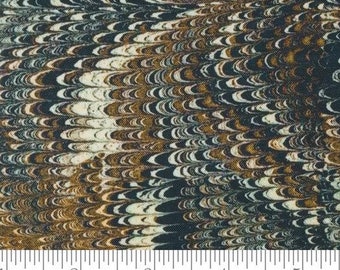 Sable Swan Black Marble -  Ebony 7451 11  - Cathe Holden for Moda Fabrics - Priced by the half yard