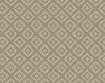 National Parks Diamond Hatch - C15099 Khaki Coordinating Fabric - Riley Blake Fabrics - By Anderson Design Group - Priced by the half yard