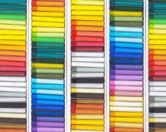 Artists Desk Pastels ANPD-21919-205 Striped Fabric - Kaufman - Priced by the half yard