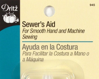 All Purpose Sewers Aid - Thread Conditioner - Scissor Lubricant - Machine or Hand Sewing - 1/2 fluid ounce Dritz 945