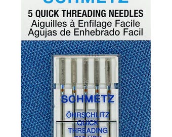 Schmetz 1790 Size 80/12 Self Threading Universal Machine Needle - 5 Needles per pack