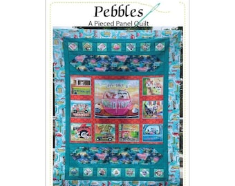 Pebbles Pattern - Kari Nichols for Quilting Renditions 1254 - Paper Pattern/Instructions