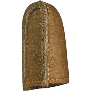 Clover Double Sided Leather Coin Thimble