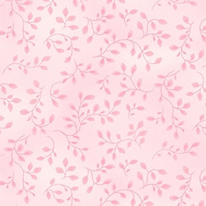 Vines Fabric - 7755 20 powder pink Folio Basics Color Principle - Henry Glass - Priced by the 1/2 yard