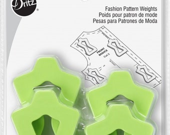 Pattern Weights -Dressmaker Weights - Dritz 558 - 4-Pack Green