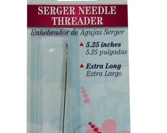 Tooltron 5.25-inch Serger Needle Threader - 0838