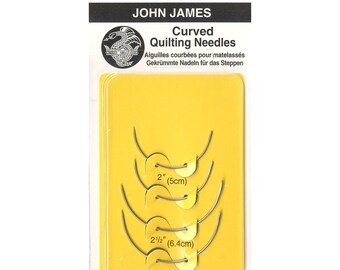 Perfect for Leather! 25 SIZE SEVEN John James English GLOVERS NEEDLES #7