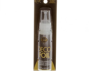 Deco Foil Liquid adhesive - Permanent - Non Toxic - 2.1 ounce  - DF 4822