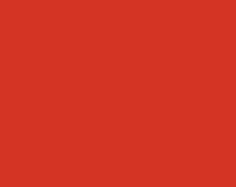 Paintbrush Studio Painters Palette Solid Cottons 121 134 Tomato - Red - Priced by the half yard