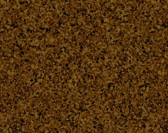 Quilting Treasures - QT Basics Color Blend - Dark Brown (Bark) Solid Textured Fabric - 23528 AT - Priced by the  1/2 yard