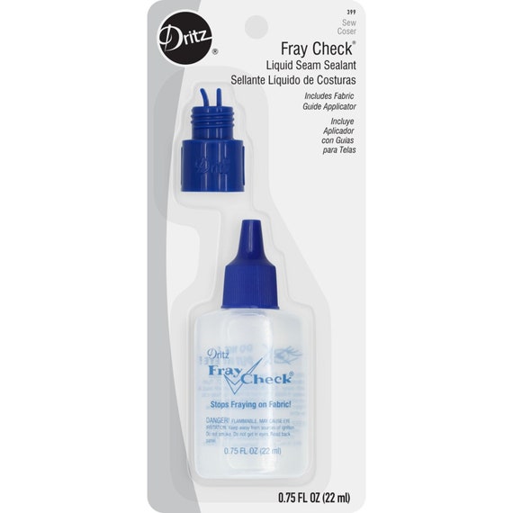 Fray Check Liquid Seam Sealant .75 ounce bottle with Applicator Tip Dritz 674 399