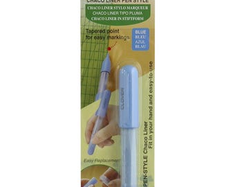 Chaco Liner Pen - 4710/ 4720 Blue Chalk Marking Pen - Refills - Clover