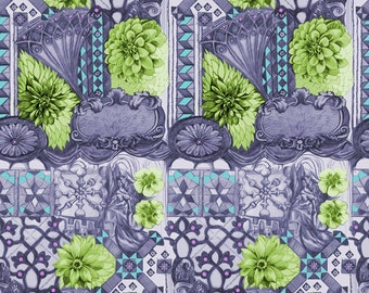 Freespirit English Summer Tourist - Anna Maria Horner - PWAM001 Peridot - Priced by the 1/2 yard