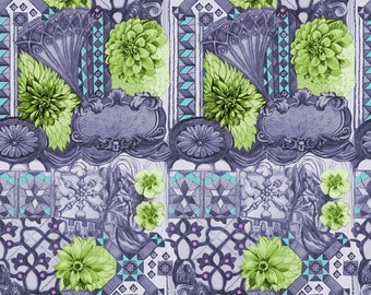 Freespirit English Summer Tourist - Anna Maria Horner - PWAM001 Peridot - Priced by the 1/2 yard