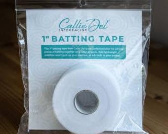 Callie Del 112F Batting Tape - 1-inch wide Seam Tape - sold by the roll 30 yards