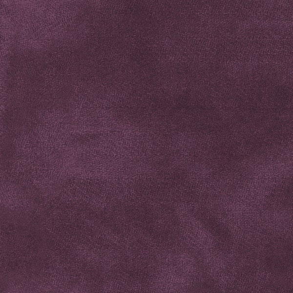 Color wash Woolies Flannel Fabric - Faux Wool - Maywood Studio Eggplant Purple F9200 V  - Priced by the 1/2 yard