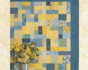 Fat Quarter Quilt Pattern - Yellow Brick Road by Atkinson Designs ATK 126