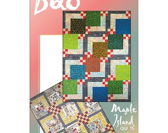 Quilt Pattern - BQ8 by Debbie Bowles for Maple Island Quilts - MIQ 562 - DIY Pattern Only