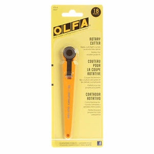 18mm Rotary Cutter Clover or Olfa Holders - Replacement Blade Options - Steel