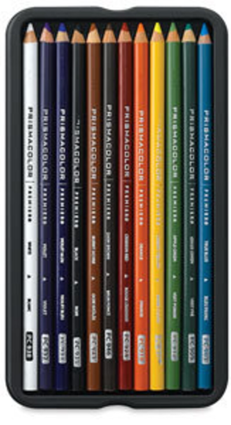 PrismaColor 12 Premier colored pencils 12 pack decorative image 1.