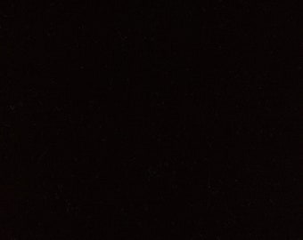 Black Magic - Solid Black Fabric by Maywood Studios MASBLM Midnight Black - Priced by the 1/2 yard