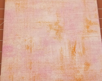 Salmon Rose Grunge 30150 326 Pink & Orange by BasicGrey for Moda Fabrics  - Priced by the 1/2 yard