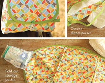 Changing Mat  IJ 1135 - Take Along Changing Mat - Indygo Junction by Amy Barickman - DIY project - Fabric not included