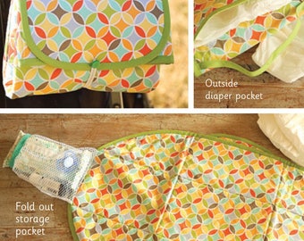 Changing Mat, Portable Changing Mat, Take Along Changing Mat - Indygo Junction by Amy Barickman - IJ 1135 - DIY Project